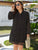 Plus Allover Print Chiffon Tunic Dress