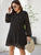 Plus Allover Print Chiffon Tunic Dress