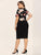 Plus Floral Print Cut Out Bodycon Dress