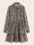 Ditsy Floral Button Front Shirt Dress