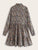 Ditsy Floral Button Front Shirt Dress