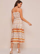 Ditsy Floral Striped Cami Dress