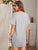 Cheetah Print Color-Block Tee Dress