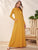Funnel Neck Pocket Detail Maxi Dress