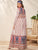 Pearls Button Front Tribal Print Dress Without Bag