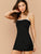 Contrast Binding Mini Night Dress