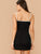 Contrast Binding Mini Night Dress