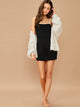 Contrast Binding Mini Night Dress