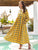 Plaid Contrast Lace Peter Pan Collar Babydoll Dress