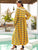 Plaid Contrast Lace Peter Pan Collar Babydoll Dress