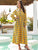 Plaid Contrast Lace Peter Pan Collar Babydoll Dress