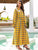 Plaid Contrast Lace Peter Pan Collar Babydoll Dress