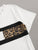 Contrast Leopard Panel Tee & Sweatpants