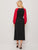 Contrast Raglan Sleeve Dress With Belt