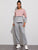 Color-block Letter Tape Sweatshirt & Sweatpants