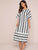 Vertical-stripe Tunic Dress