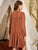 Swiss Dot Tie Front Smock Dress