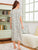 Polka Dot Short Sleeve Night Dress