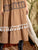 Floral Pattern Tassel Detail Dress Without Belt