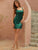 DKRX Slit Hem Sequin Cami Dress