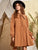 Tie Neck Bishop Sleeve Smock Dress