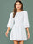 Lantern Sleeve Jacquard Dress