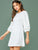Lantern Sleeve Jacquard Dress