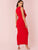 Exaggerate Ruffle Trim High Split Sleeveless Dress