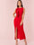 Exaggerate Ruffle Trim High Split Sleeveless Dress
