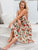 Frill Detail Belted Floral Slip Dress