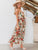 Frill Detail Belted Floral Slip Dress