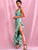 Crisscross Backless Asymmetrical Hem Sequin Dress