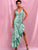 Crisscross Backless Asymmetrical Hem Sequin Dress