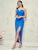 Sweetheart Neck Wrap Front Lace Overlay Bardot Dress