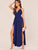 Crisscross Backless Wrap Hem Maxi Dress