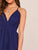 Crisscross Backless Wrap Hem Maxi Dress